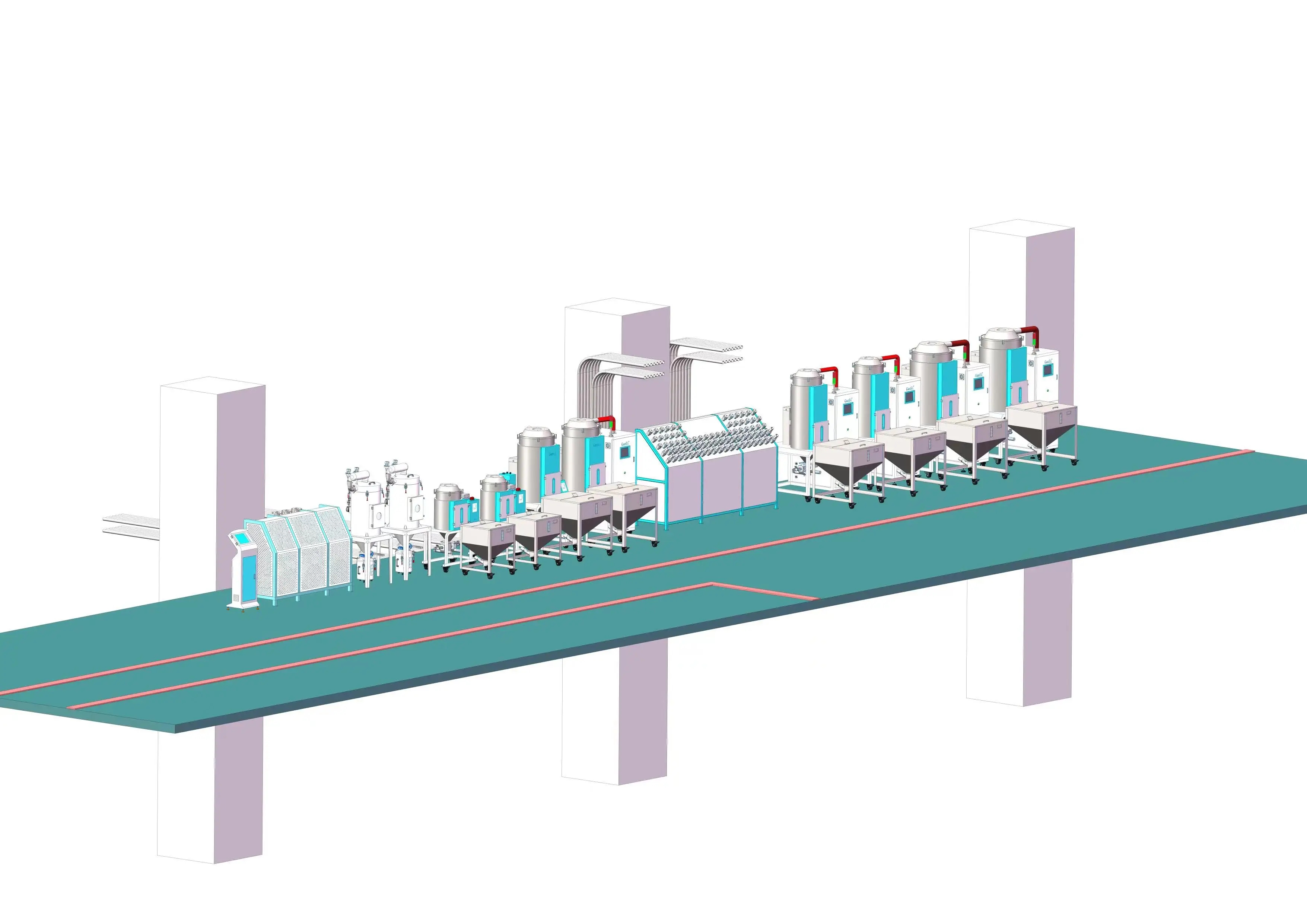 在线式自动上下料系统